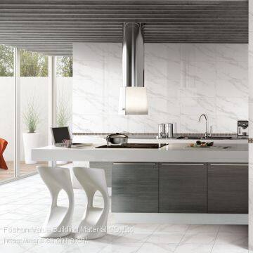 Foshan Porcelain Low Water Absorption 300x600 White Gloss Wall Tile