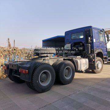 Sinotruk Howo 6x4 Tractor Head 371hp Horse LHD Prime Mover for Trailers in DR Congo, Djibouti, Somaliland photo-3