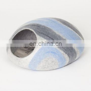 Manufacture Pet Felt Nest Customizable Removable Bed Cat Nest