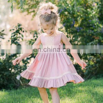 Children Cotton Dress Baby Girl  Princess Summer Dress Lace Dress