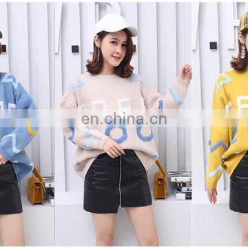 Woman Womens 2020 New Design Korea Stylish Pullover Sweater Knitting Pattern Sweater photo-4