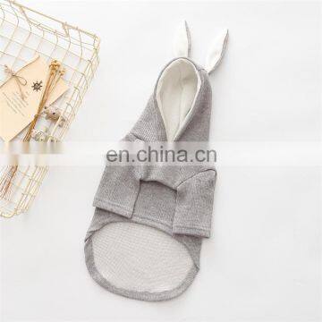 New Designer Style Wholesale Casual Knitted Hooded Dog Cute Clothes Rabbit Autumn Winter photo-7