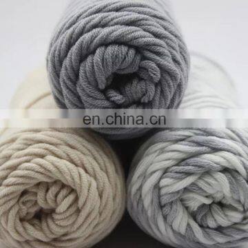 Buy China Knitting Baby Blended Yarn Crochet Cotton Wool Yarns Thick Yarn For Crochet photo-7