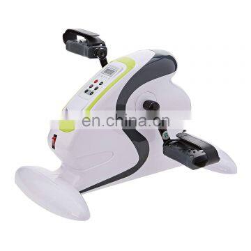 Fitness equipment old people electric physical therapy mini desk fitness bike cross pedal leg braces