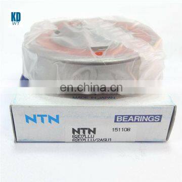 Japan big brand ntn bearing 6207 size 35*72*17 mm single row bearing