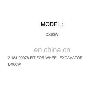 DIESEL ENGINE PARTS WATER HOSE ASSY 2.184-00078 FIT FOR WHEEL EXCAVATOR DX60W