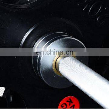 Hot Sale Home Gym Squat Rack Bumple Plate 2.2m Chrome 20kg Barbell Bar photo-5