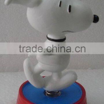 Promotional Snoopy Cartoon Resin Figurines Statue, Funny Peanut Resin Crafts Toys