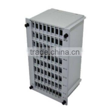 1*64 fiber optic splitter with plastic material