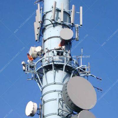 30 Meter Monopole Painting Coating Wifi Tower photo-2