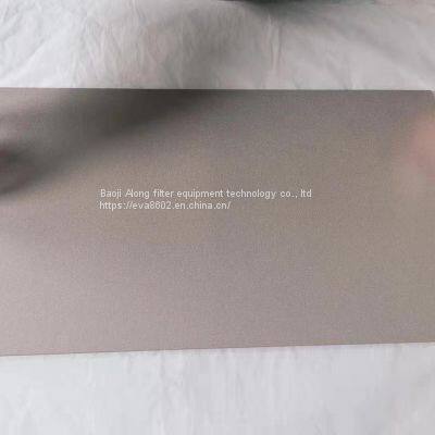 Sintered Porous Titanium Plate 5-70um PTL for PEM Water Electrolysis Hydrogen Production photo-3