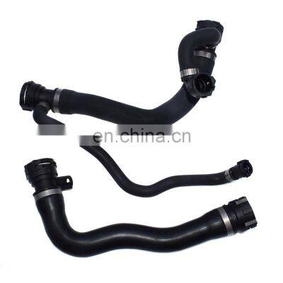 2 PCS Upper & Lower Radiator Hose 17127519248 For BMW 545i 645Ci 2004-2005