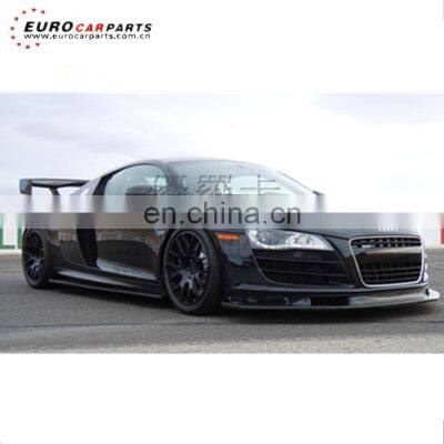 R8 APR carbon fiber side skirts fit for AD R8 style to ARP carbon finber body kits with customer feedback