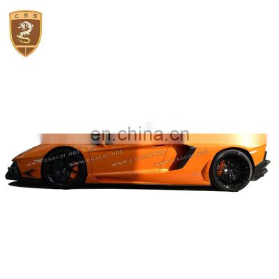 Good Quality DNC Style Accessories Auto Car Carbon Fiber Side Skirt For Cars Lambo Aventador LP700