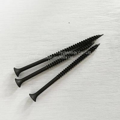 Black Phosphated Self-tapping Screws Deck Screws Cross Drive Wood Screws China Supply photo-2