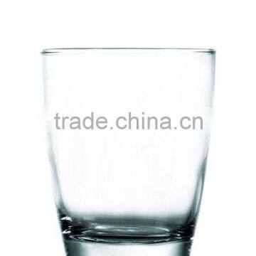 Clear juice glass