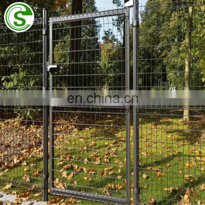 Export to Mauritius hot sale 3D curved wire fence gate designs for warehouse, factory, buildings