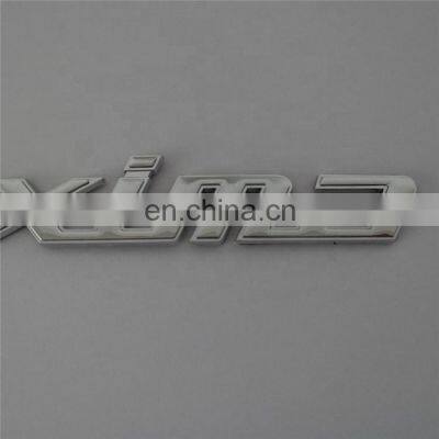 Customized ABS Chrome Letter Car Body Decoration Decal Car Emblem Badge Sticker