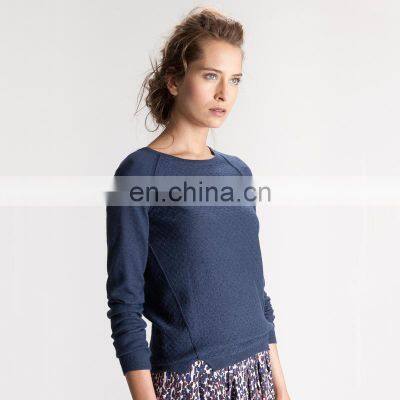 Ladies Cashmere Knit Pullover Sweater Fashion Design