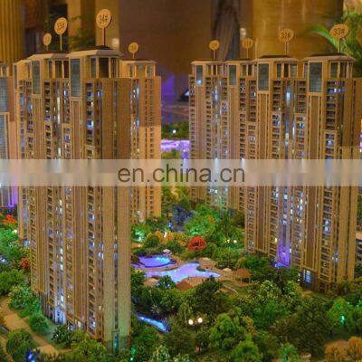 1:60 scale apartment model , 3D scale building model for sale