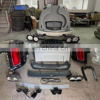 for Bentley Flying Spur 2004-2015 Upgrade 2017-2019 Body Kit Front Bumper, Grille, Hood, Headlights, Taillights
