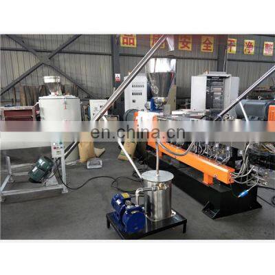 Bio Plastic Pellets Machine Biodegradable  Co-Rotating Plastic Pellet Twin Screw Extruder pasta extruder