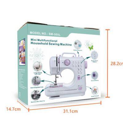 505 Multi-functional Household Sewing Machine Electric Mini Handheld Sewing Machine photo-3