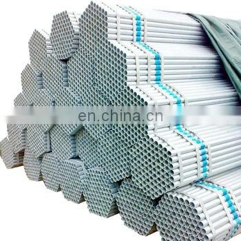 Low Price Large Stock Hot dipped Galvanized steel pipe/rectangular steel pipe tube 15mm diameter Q235