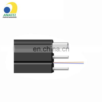 G657A1 G657A2 LSZH 3mm steels SM fiber optic cable with steel messenger  drop fiber optic cable