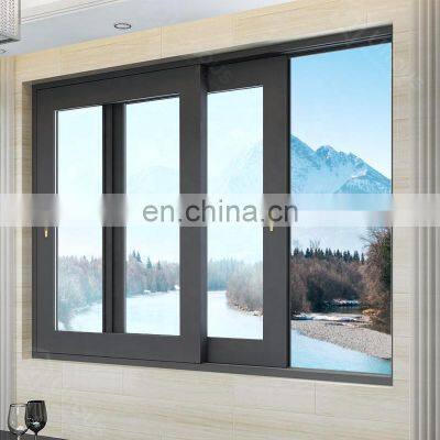 ROGENILAN 100 Series Double Glazed Aluminum Sliding Window With Flyscreen