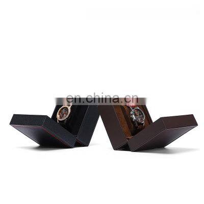 Wholesale PU Luxury Custom Watch Box Single Packing Box Gift OEM photo-3
