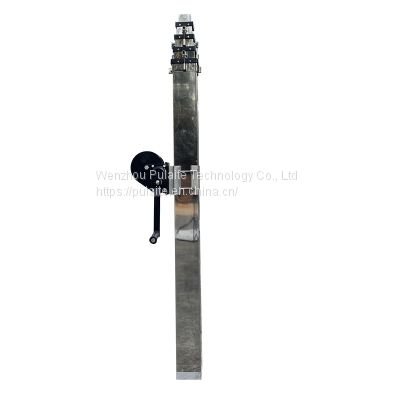 SJS PULAITE Manual winch lifting Mast