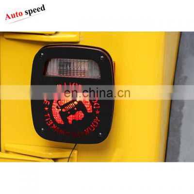 HOT SALE Steel Tail Light Cover fit for Jeep Wrangler TJ