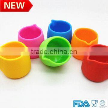 FDA standard food-grade colorful silicone milk jug