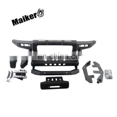 Maiker Steel Front bumper accessories for Suzuki Jimny  front bumper guard with light