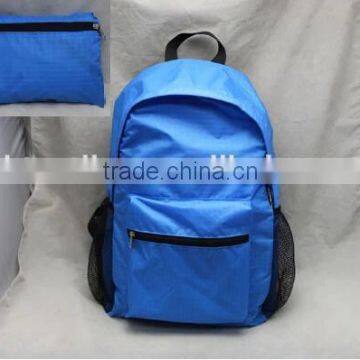 2014 Fashion Waterproof Polyester Foldable Hiking Backpack