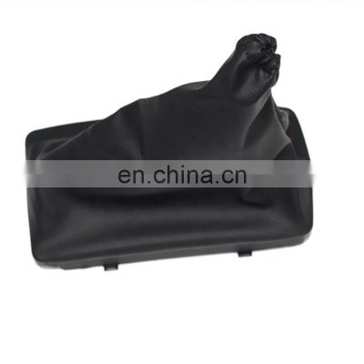 Car leather New design Handbrake Gaiter Dust Cover for Vauxhall Opel CORSA C with low price gear shift knob boot cover