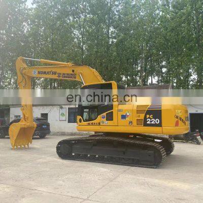 Nice working condition pc220 pc220-8 komatsu crawler excavator