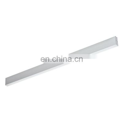 Hot Sale Simple Shopping Malls Office Aluminum Smd 20w 40w Led Linear Tube Light