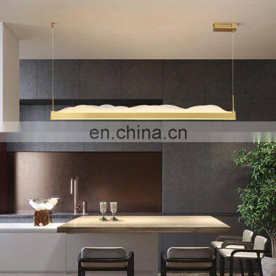Modern Art LED Chandelier Indoor Home LED Pendant Light For Home Hotel Decor Long Hanging Lamp