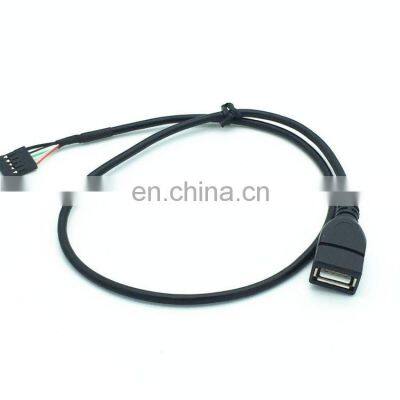 USB Cable AM To DuPont 2.54/1*5P USB Baffle Cable