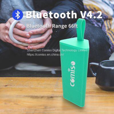 Водонепроницаемые Bluetooth-колонки с громким звуком мощностью 10 Вт, временем проигрывания 24 часа, беспроводным радиусом действия 100 футов, поддерживающие беспроводные звонки, с поддержкой карт TF, портативные для использования на открытом воздухе коло