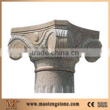 Limestone Column Design, Limestone Piilar Tops