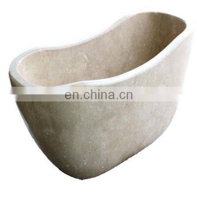 hot sale double apron bathtub, travertine bathtub