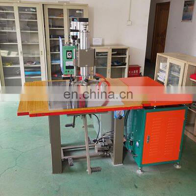 Double Head High Frequency PU PVC Fabric Welding Machine for Tents Awning Roof Covering/ Clothing/ Belts/ Handbags photo-3