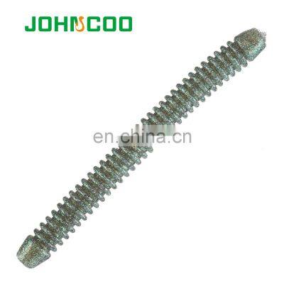 JOHNCOO Soft Lure 10.5cm 6.7g Plastic Maggot Worms Bass Fishing Lure Artificial Bait Wacky Fishing Lures photo-2