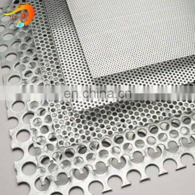 High Quality Aluminum Round Hole Ceiling Speaker Grille Perforated Metal Screen Sheet