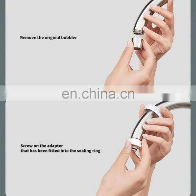 Original Xiaomi Mijia Faucet Water Purifier Kitchen Tap Water Filtration System Portable Mini Faucet Water Purifier photo-4