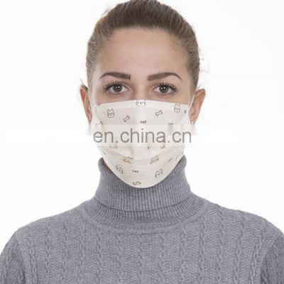 Non Woven Funny Printing Face Mask With Filter Paper