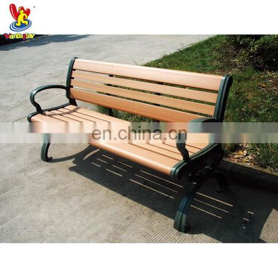 Leisure Chair Outdoor Playground Equipment Wooden Bench for Street